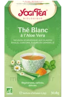 Yogi Tea ThÉ Blanc AloÉ Vera Bio 17sach/1,8g à ODOS